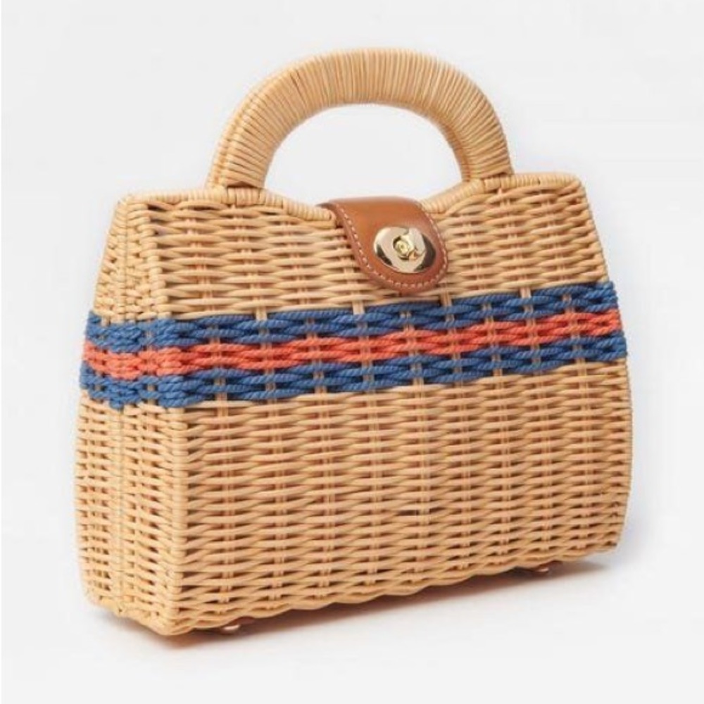 J.MCLAUGHLIN YULIA STRAW HABDBAG